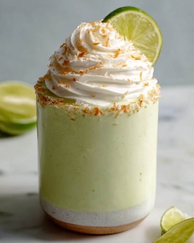 Creamy Coconut Key Lime Pie Smoothie Recipe