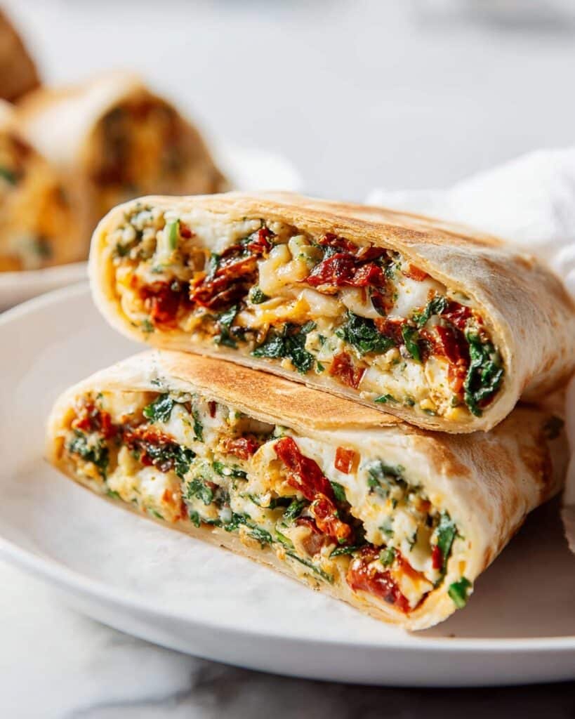 Copycat Starbucks Spinach Feta Wrap Recipe