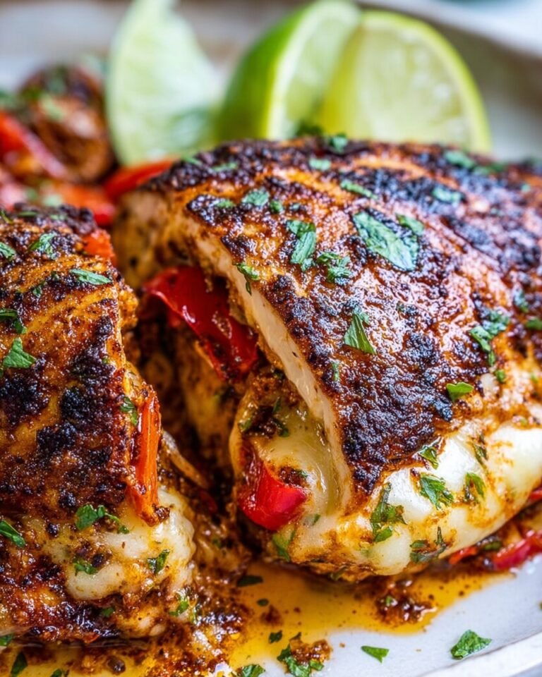 Fajita Stuffed Chicken Breast Recipe