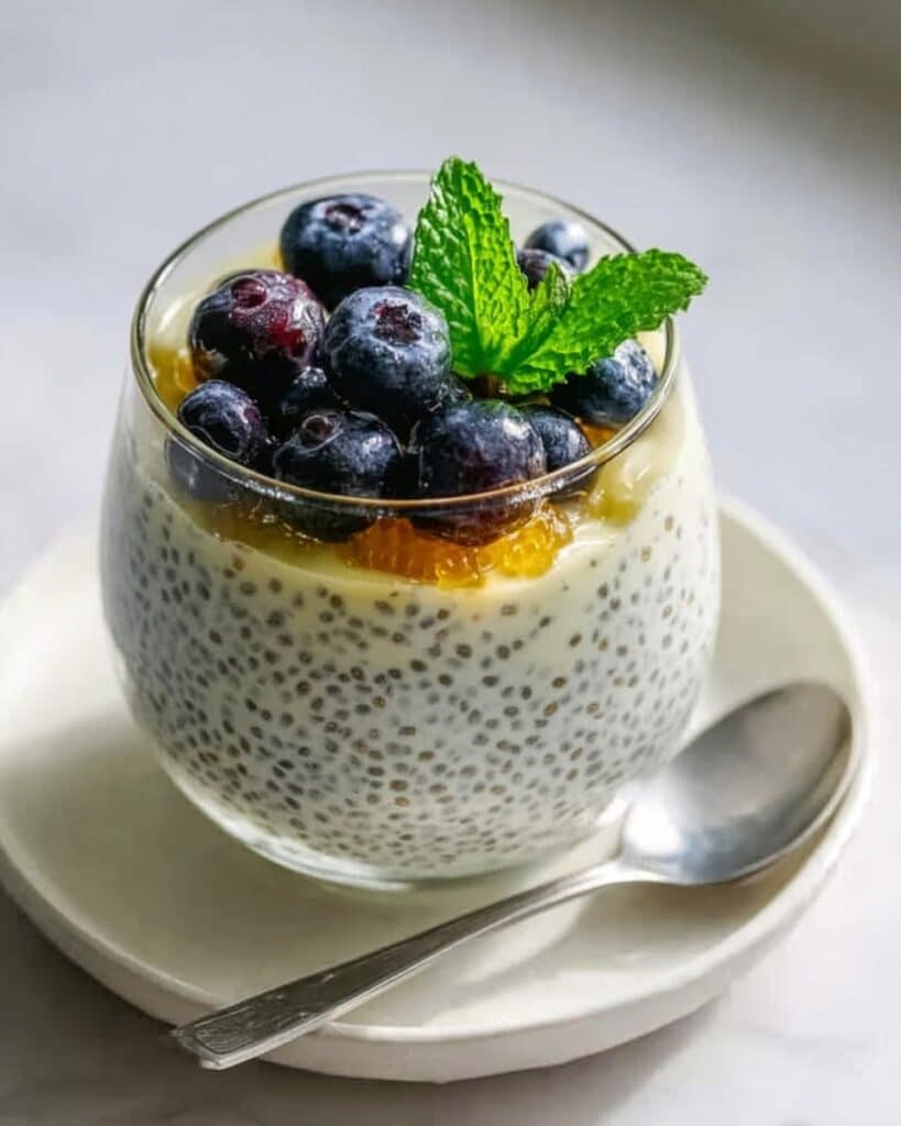 Lemon Blueberry Chia Pudding: Healthy, Easy Breakfast Treat Recipe