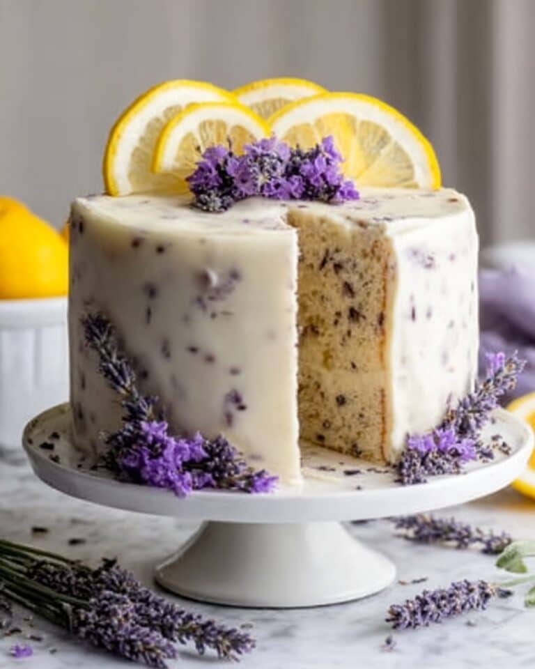 Lemon Lavender Cake Recipe