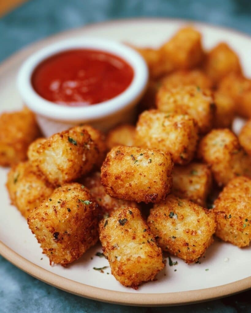 Easy Deep Fried Mozzarella Bites Recipe