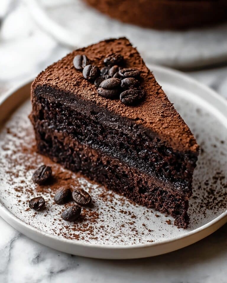 Irresistible Chocolate Coffee Cake with Spiced Streusel Topping Recipe