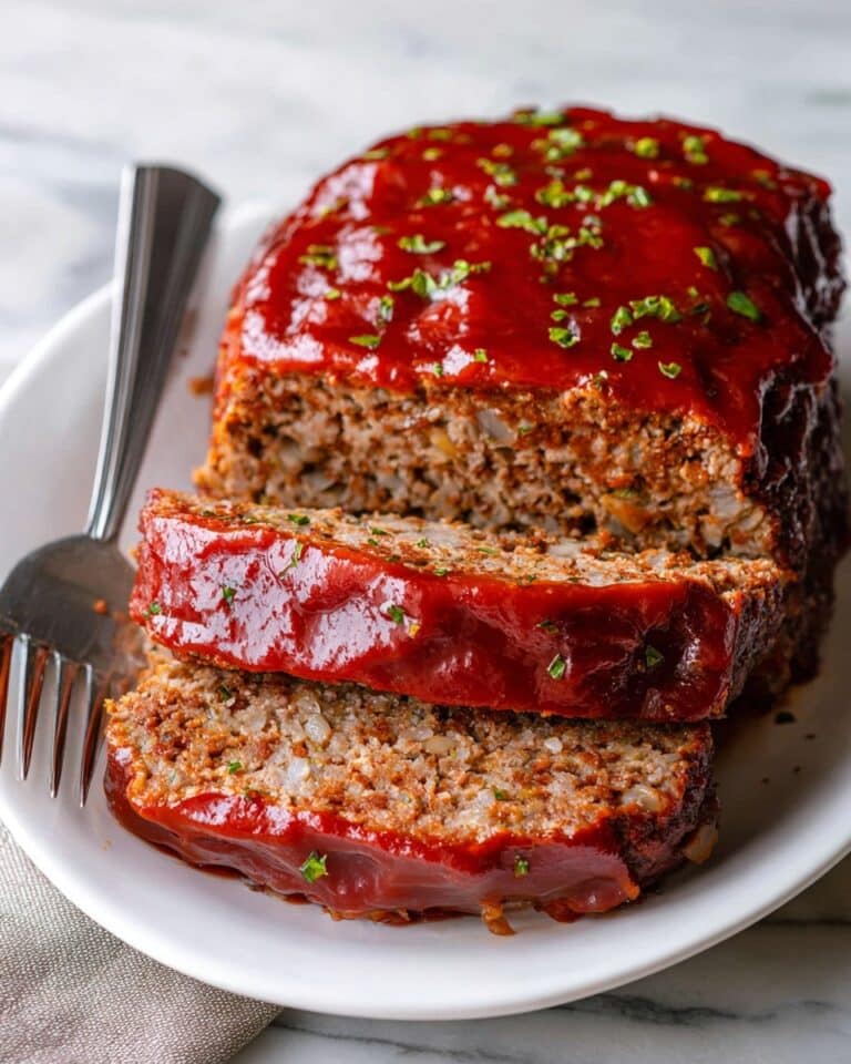 Classic Meatloaf with Sweet and Tangy Glaze Recipe