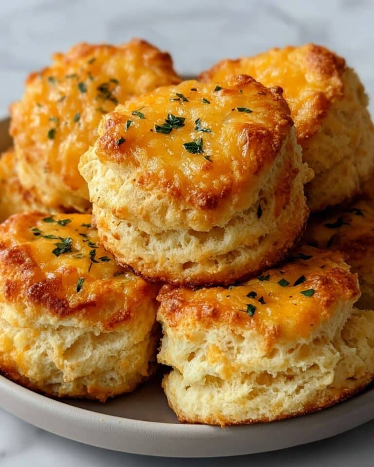 Red Lobster Garlic Cheese Biscuits with Self-Rising Flour Recipe