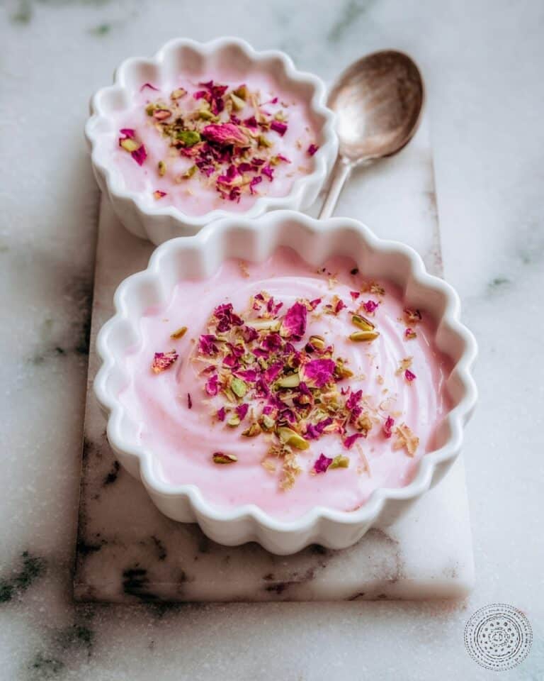 Delicious Rose Basundi Recipe