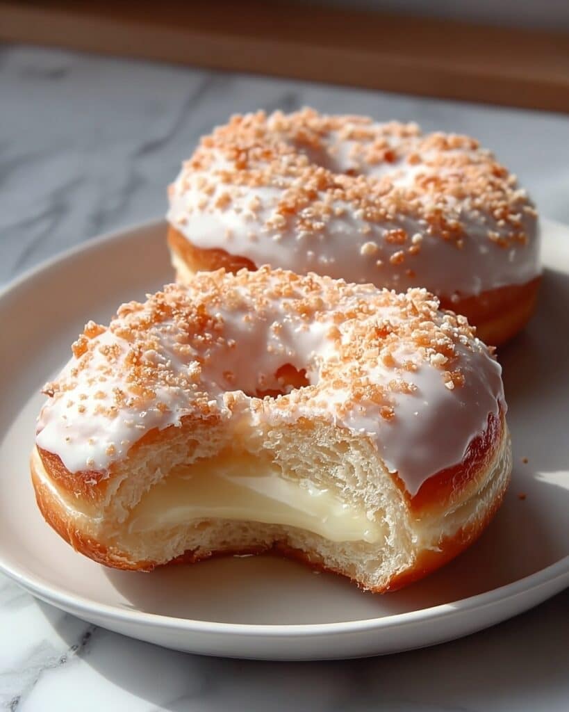 Korean Milk Cream Donut Recipe