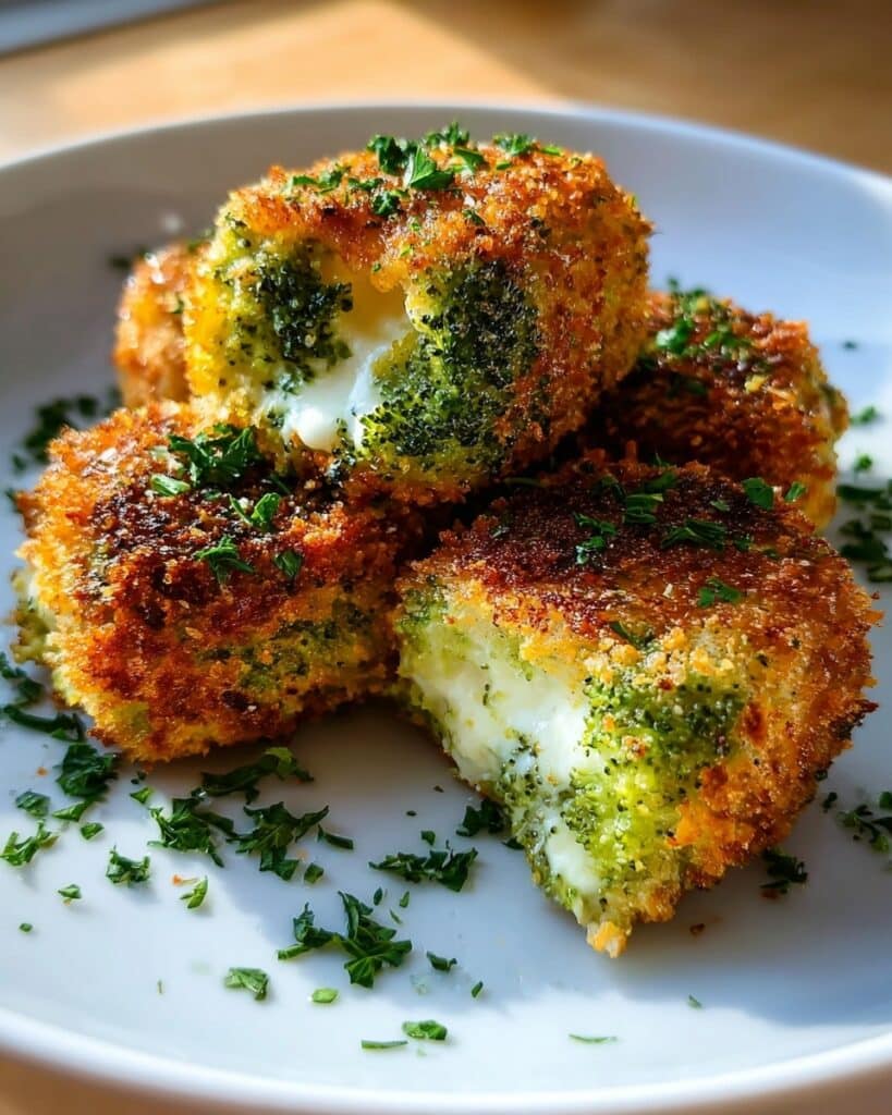 Crispy Broccoli Cheese Nuggets Recipe
