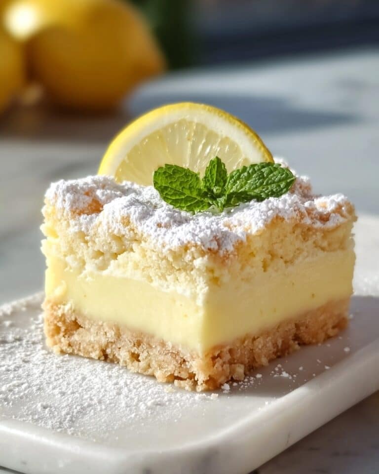 Magic Lemon Custard Cake Recipe