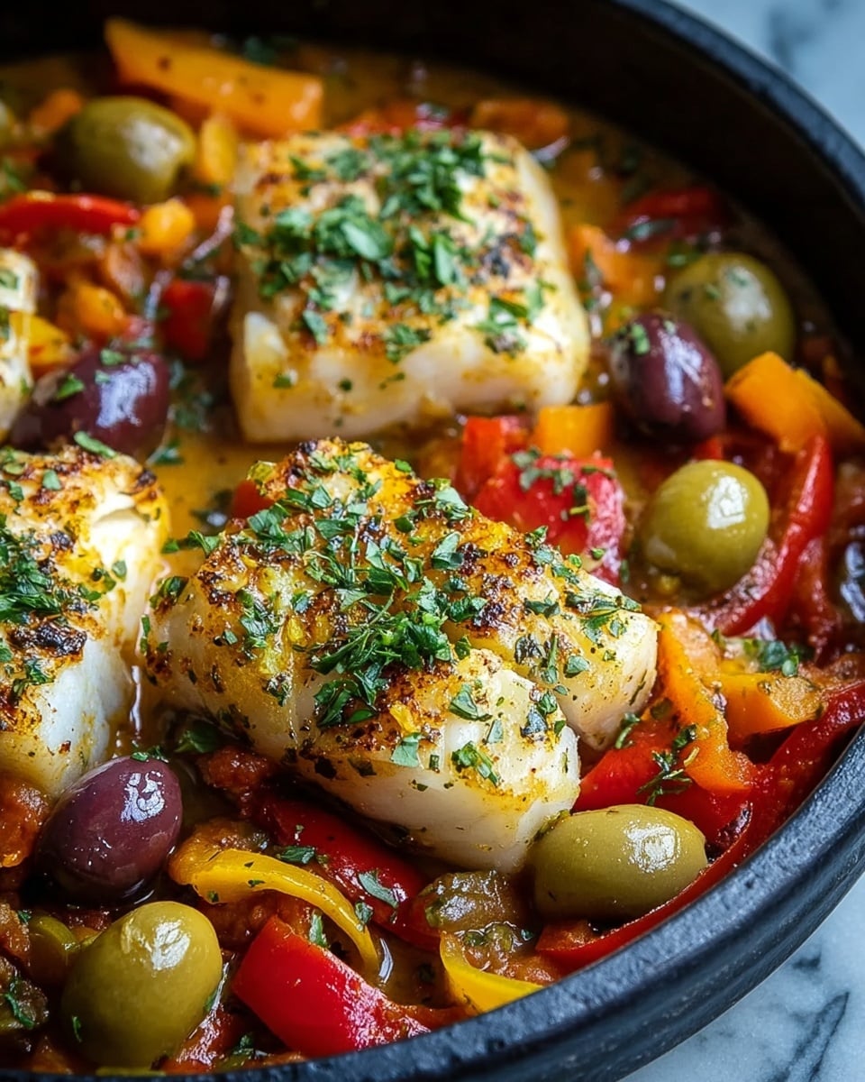 Moroccan Fish Tagine with Ginger and Saffron Recipe - Recipe Image