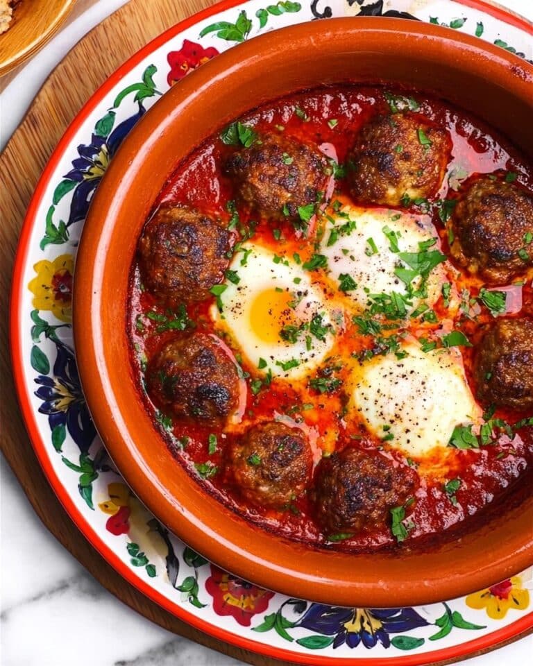 Moroccan Meatball Tagine (Kefta Mkaouara) Recipe