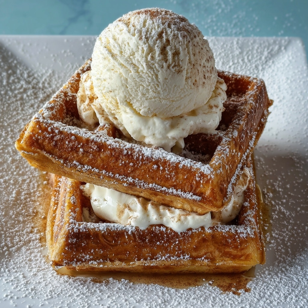 Churro French Toast Ice Cream Sandwich Recipe