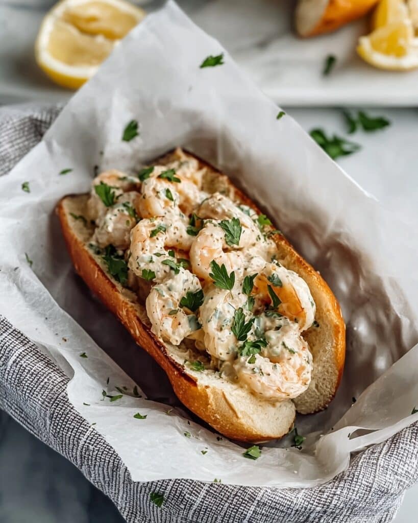 Savory Shrimp Salad Sandwich Recipe