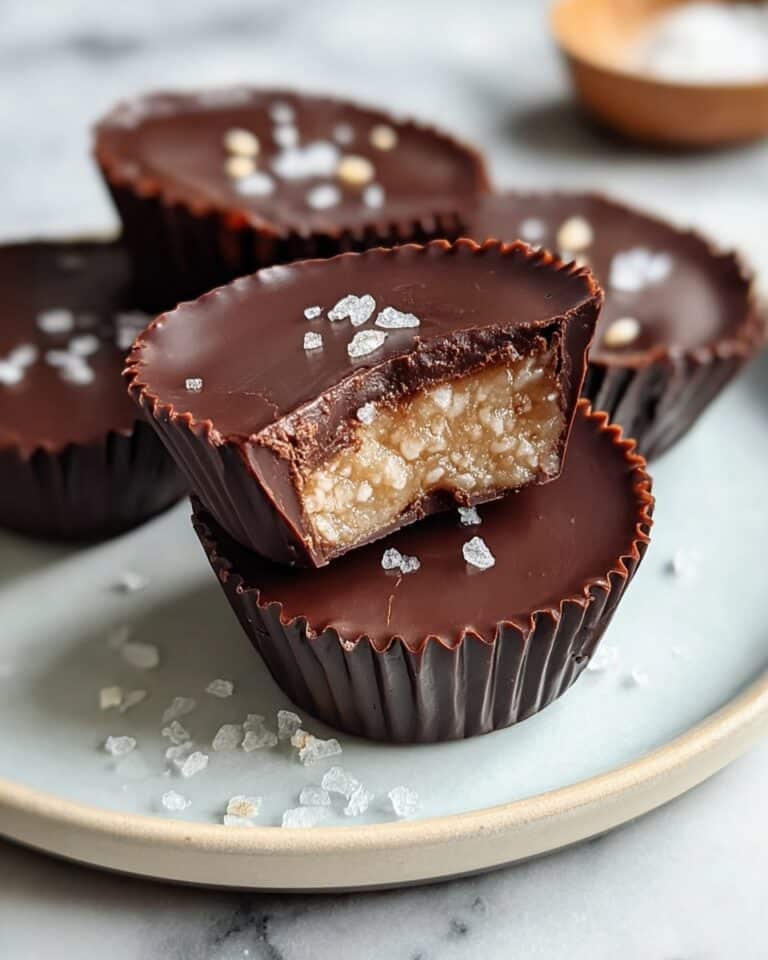 Decadent Quinoa Crunch Peanut Butter Cups Recipe