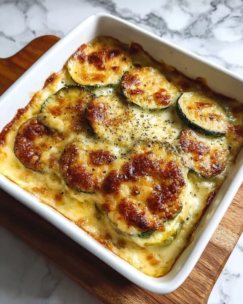 Zucchini Sausage Casserole Recipe