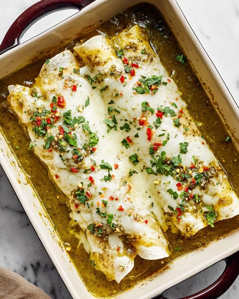 Green Chicken Enchiladas Recipe