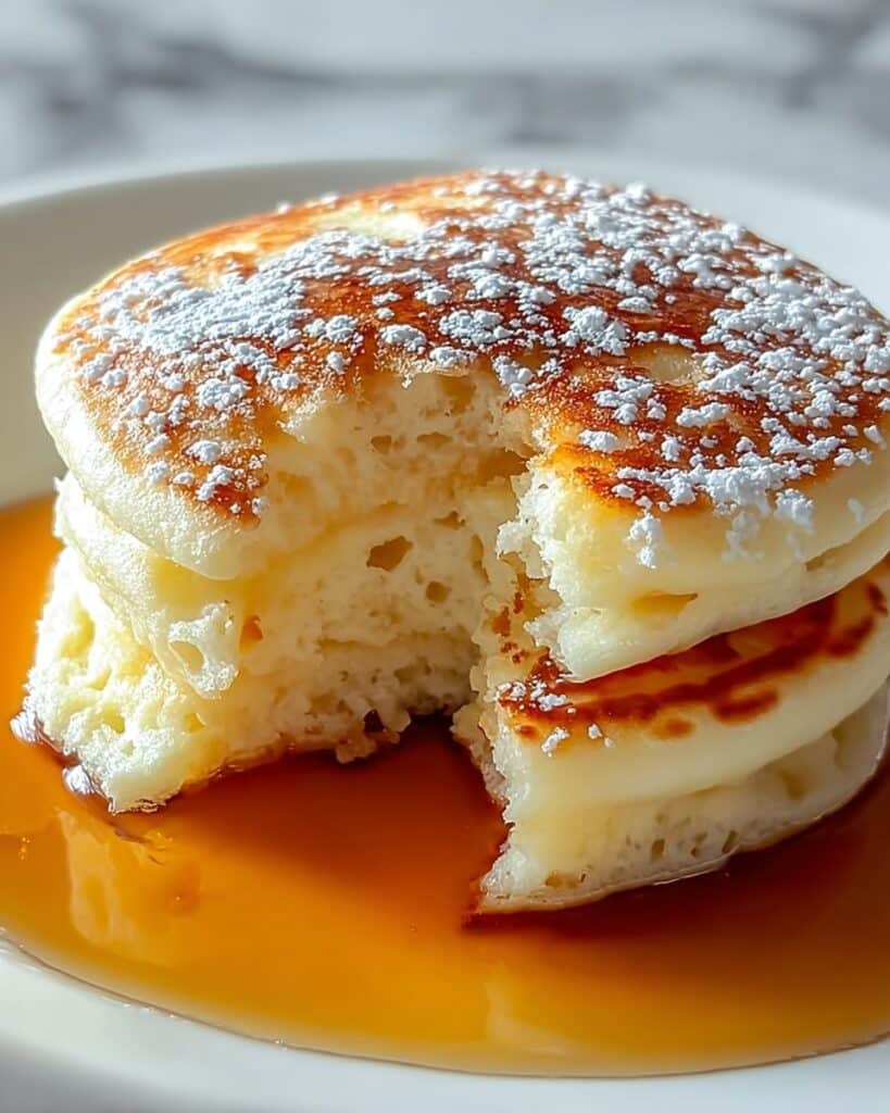 Fluffy Gluten-Free Cottage Cheese Pancakes Recipe