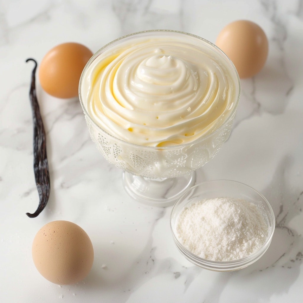 A close-up view of a thick, creamy beige spread with tiny black specks distributed evenly throughout. The spread has a smooth, soft texture with visible gentle swirls and folds made by a silver spoon that is partially immersed and lifting a portion of the spread. The spoon is positioned toward the right center of the image, and the background surface is a white marbled texture. The image fills the frame with the smooth spread and spoon. Photo taken with an iphone --v 7