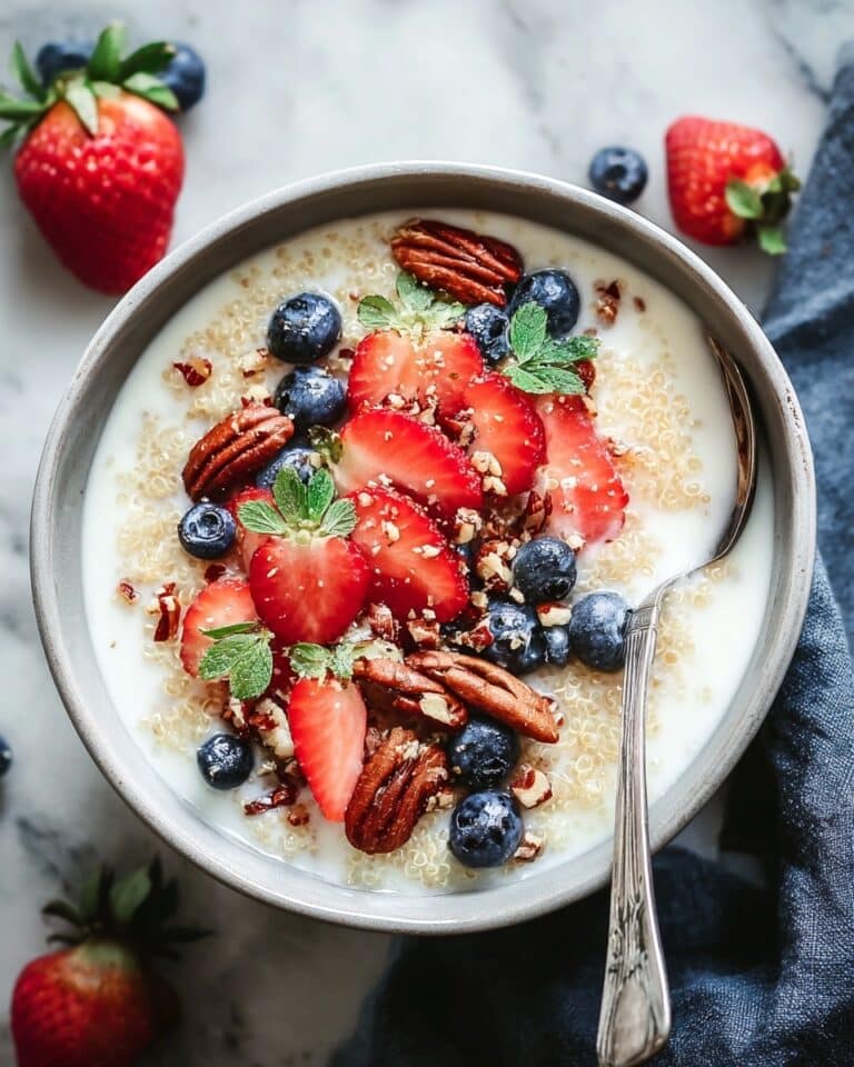 Strawberry Quinoa Breakfast Bowl Recipe