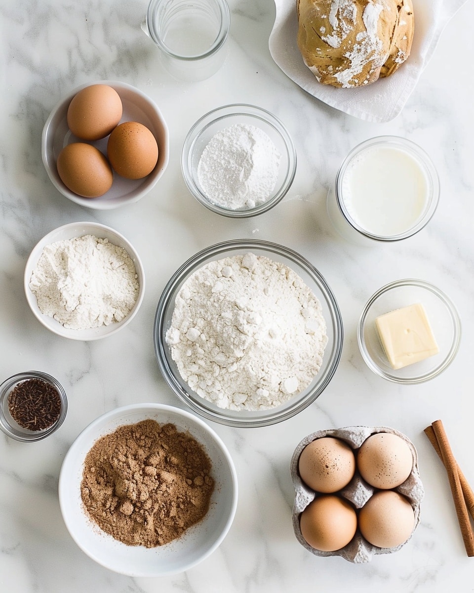 Single white plate featuring one sliced doughnut with a thick white icing on top sprinkled with crunchy bits, revealing the airy, tender interior and a creamy custard filling layer inside, close-up angled view highlighting the contrast between the soft dough and smooth filling, natural lighting enhancing textures, plate set on white marble surface, intimate plated serving photo taken with an iphone --ar 4:5 --v 7