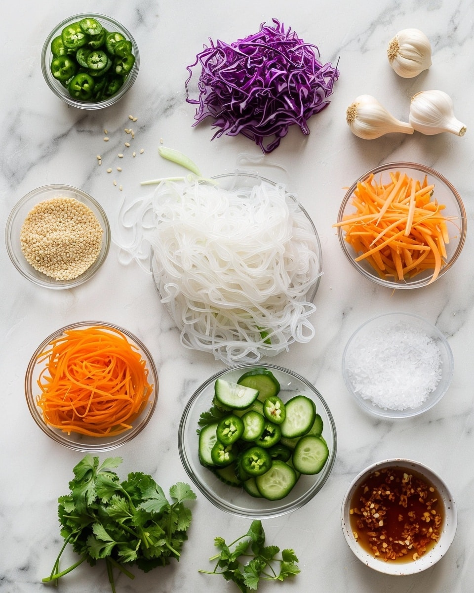 Single white plate featuring one fresh spring roll sliced in half to reveal vibrant layers of thin rice noodles, shredded carrots, leafy greens, and fresh herbs, with a dollop of creamy peanut dipping sauce artistically drizzled on the side, close-up angled shot emphasizing the translucent rice paper wrapping and colorful interior textures, placed on a white marble surface with natural light highlighting the freshness, styled like an individual serving from a food blog, photo taken with an iphone --ar 4:5 --v 7