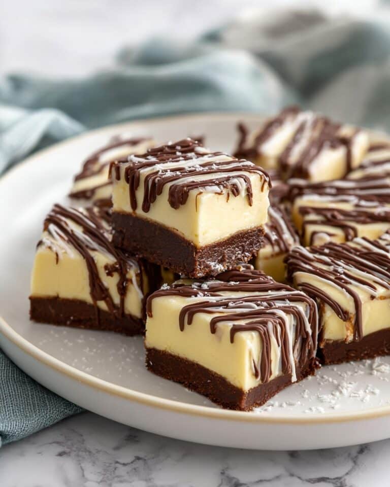 Coconut Fudge Bars Recipe