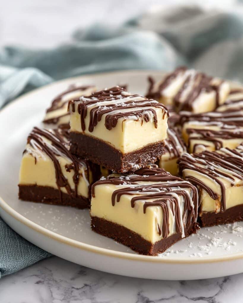 Coconut Fudge Bars Recipe