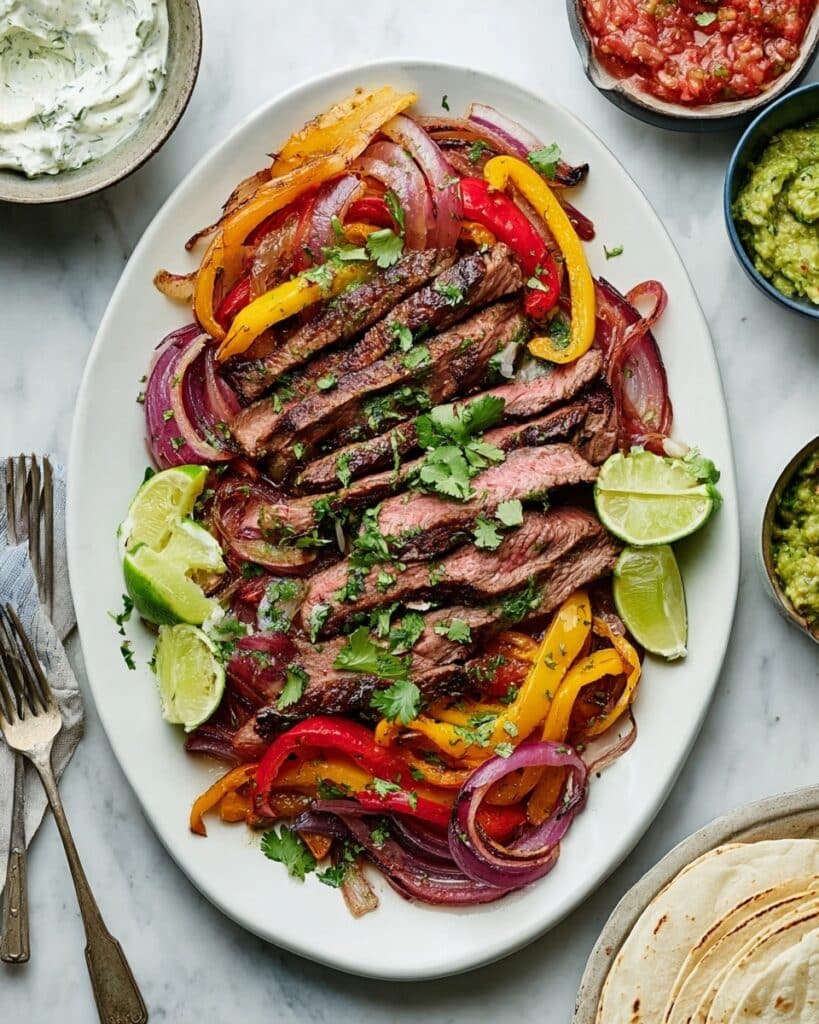 Easy Steak Fajitas Recipe