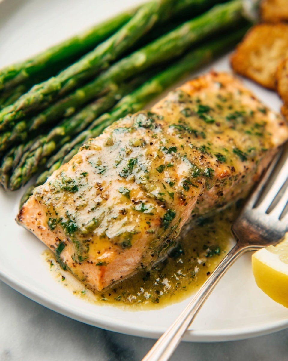 Garlic Butter Salmon Recipe - Recipe Image