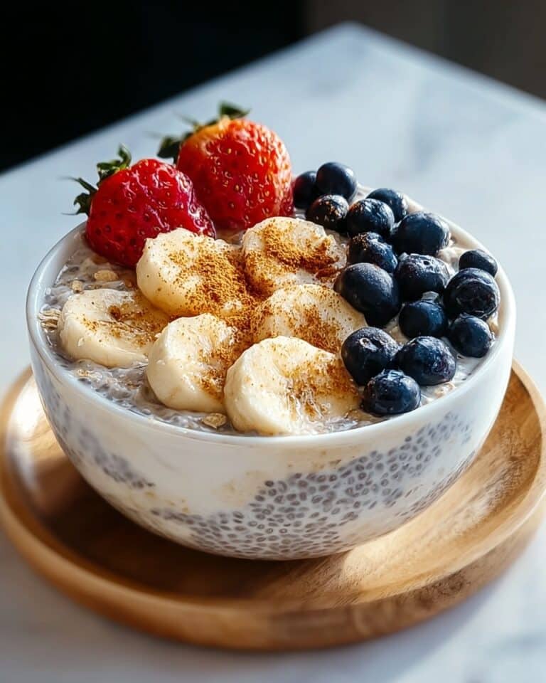 Cinnamon Vanilla Overnight Oats for a Cozy Morning Boost Recipe