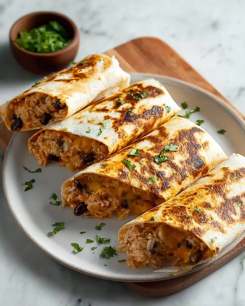 Irresistible Chicken Enchilada Crunch Wraps Recipe