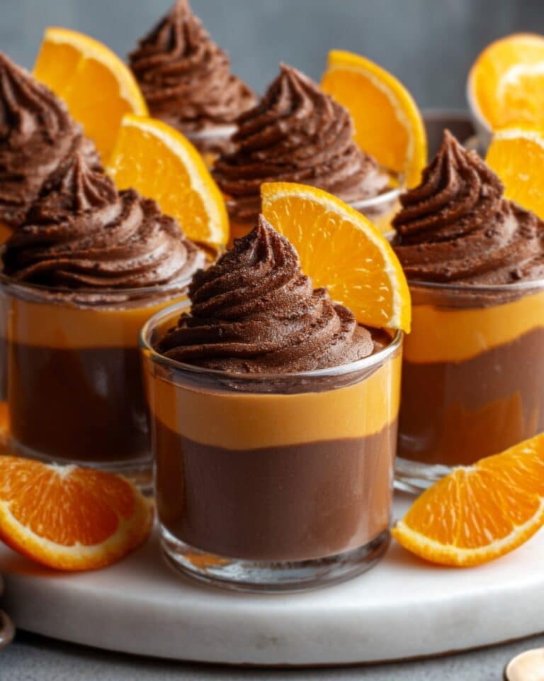 Bailey’s Chocolate Orange Pots Recipe