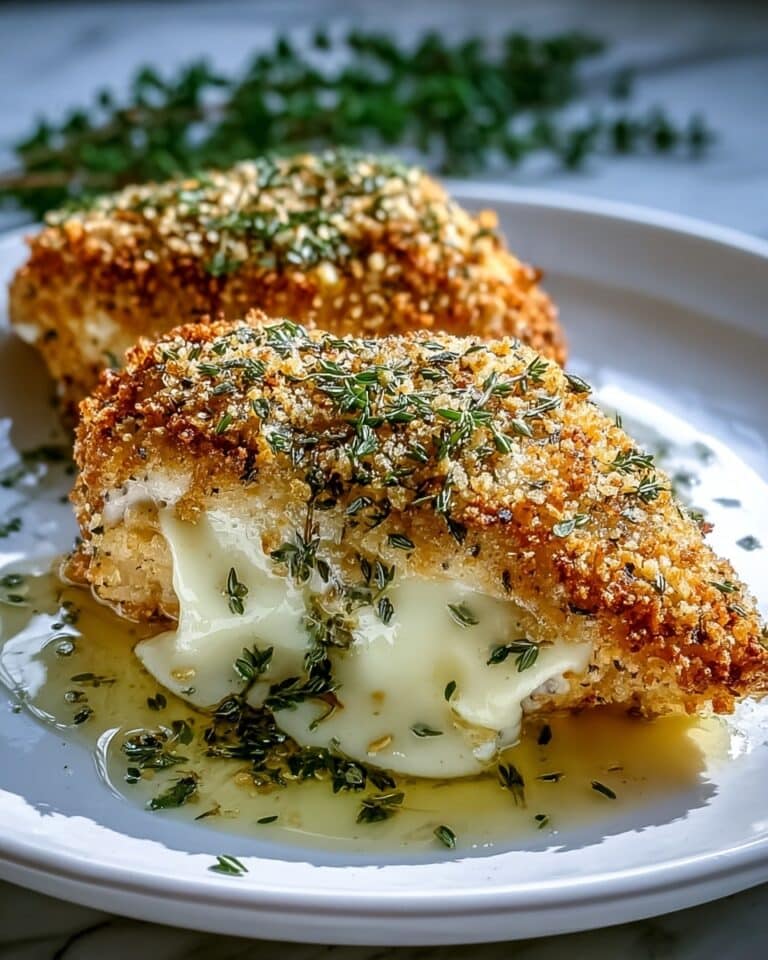 Herb-Crusted Baked Boursin Chicken for Cozy Dinner Bliss Recipe