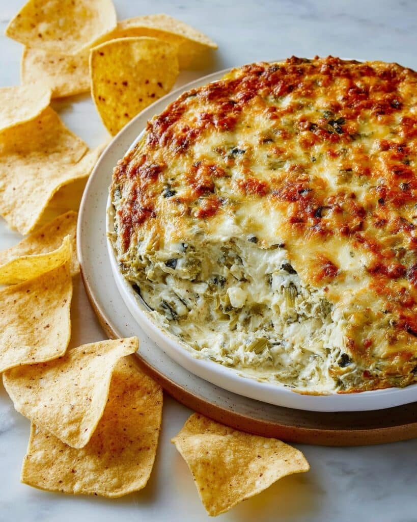 Hot and Creamy Artichoke Dip Recipe
