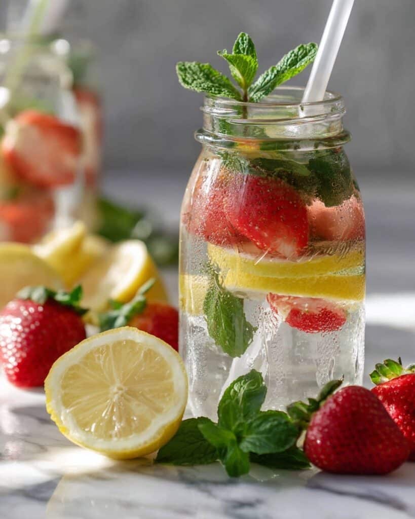 Fruit Infused Water Recipe: Refreshing and Flavorful Fruit-Infused Water with Citrus, Berries, and Mint Recipe