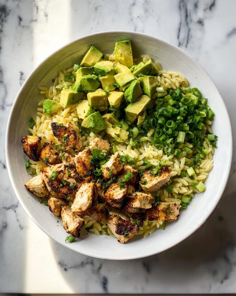 Grilled Chicken Orzo Salad – A Vibrant Summer Meal You’ll Crave Recipe