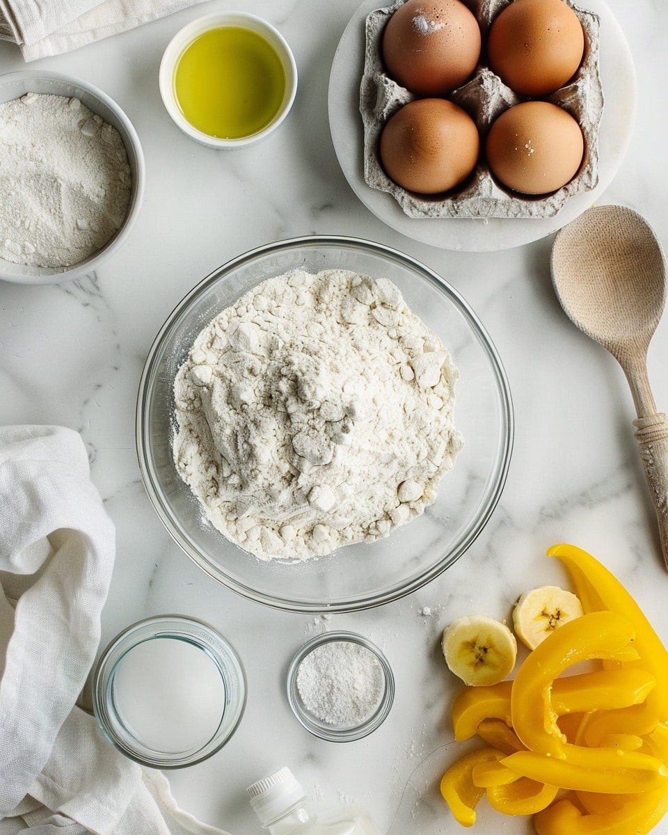 Single white plate presenting one serving of golden, crispy fried calamari rings sprinkled with coarse black pepper and sea salt, interior texture of tender, lightly battered squid visible inside each ring, accompanied by a small ramekin of creamy dipping sauce on the side, natural light highlighting the crunchy exterior, set on a white marble surface for a clean, inviting food blog style shot, photo taken with an iphone --ar 4:5 --v 7