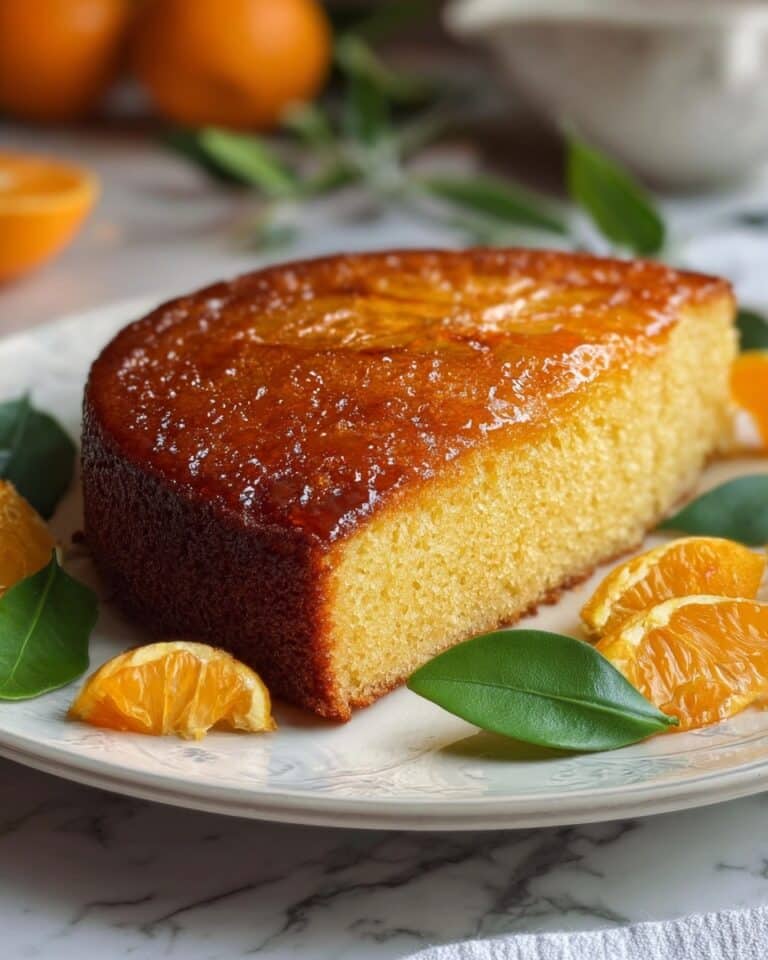 Sicilian Whole Orange Cake Recipe