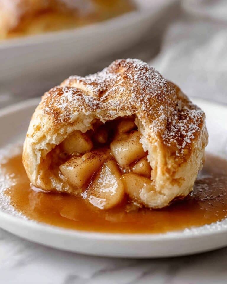 Mouthwatering Caramel Apple Pie Bombs Recipe