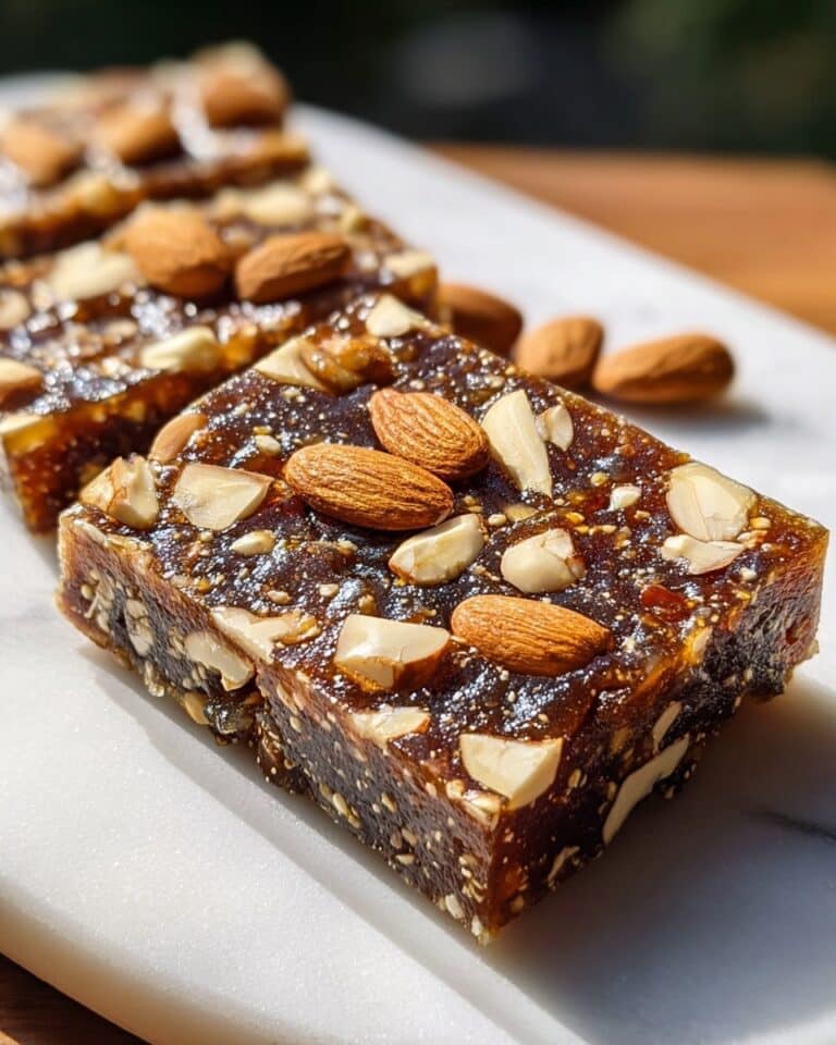 Easy Almond Date Energy Bars That Boost Your Day Instantly Recipe