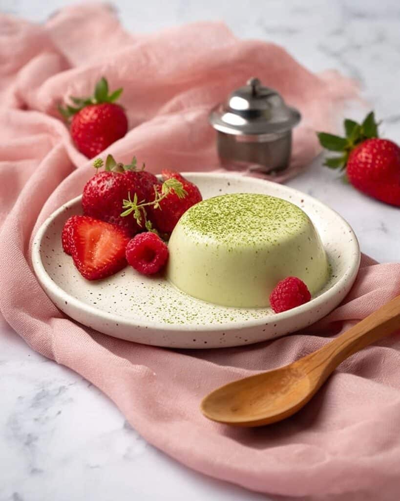 Matcha Panna Cotta Recipe