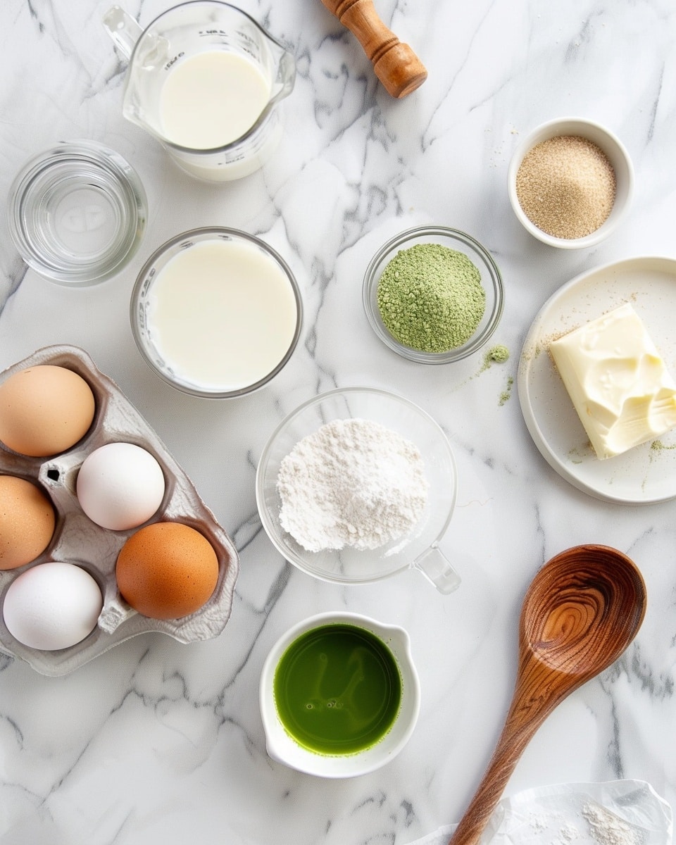 Single white speckled plate featuring one portion of pale green matcha panna cotta with delicate sprinkle of matcha powder on top, served alongside fresh whole and halved strawberries and raspberries, close-up angled shot revealing the smooth, creamy texture of the panna cotta, all set on a soft pink cloth with minimalistic silver tea infuser and wooden spoon nearby, natural light enhancing the dessert's silky surface, placed on white marble background, intimate plated serving photo taken with an iphone --ar 4:5 --v 7