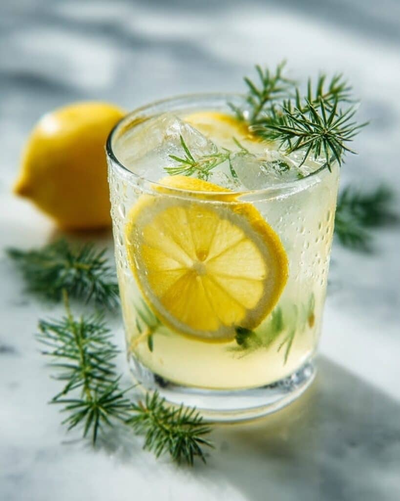 Lemon Rosemary Spritzer Recipe