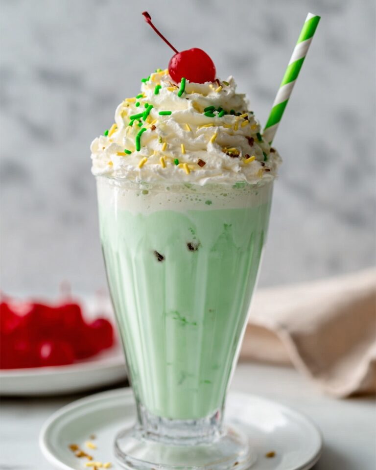 Homemade Shamrock Shake Recipe
