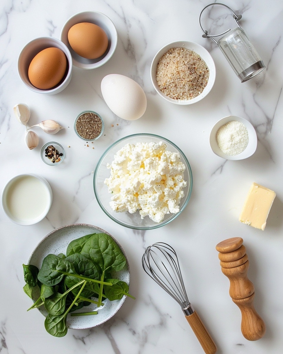 Single white plate with one slice of spinach and cheese quiche, showcasing a golden-brown, slightly crisp crust and a fluffy interior filled with vibrant green spinach leaves and creamy, textured cheese, angled to reveal the layered, tender egg mixture inside, natural lighting highlighting the rich color contrast, set on a white marble surface, styled as a ready-to-eat portion from a gourmet food blog, photo taken with an iphone --ar 4:5 --v 7