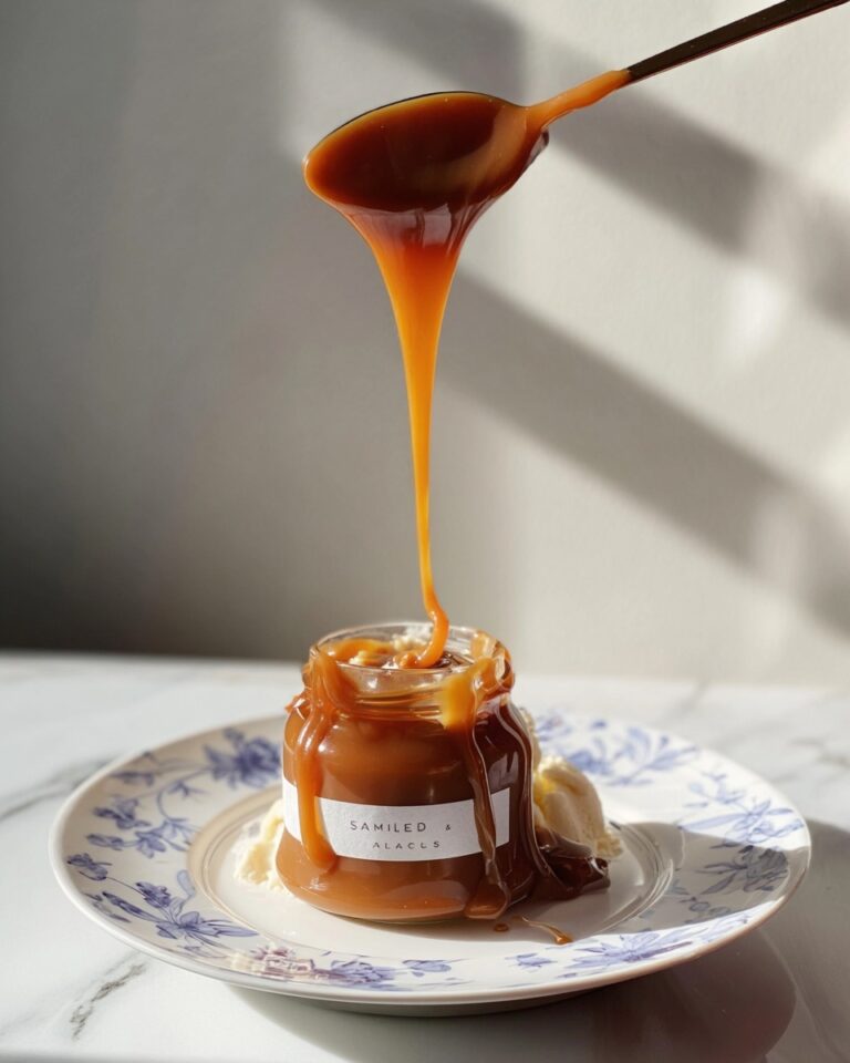Homemade Salted Caramel Sauce Recipe