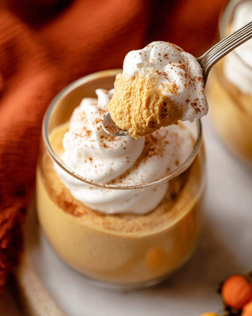 Easy Pumpkin Mousse (No Eggs) Recipe