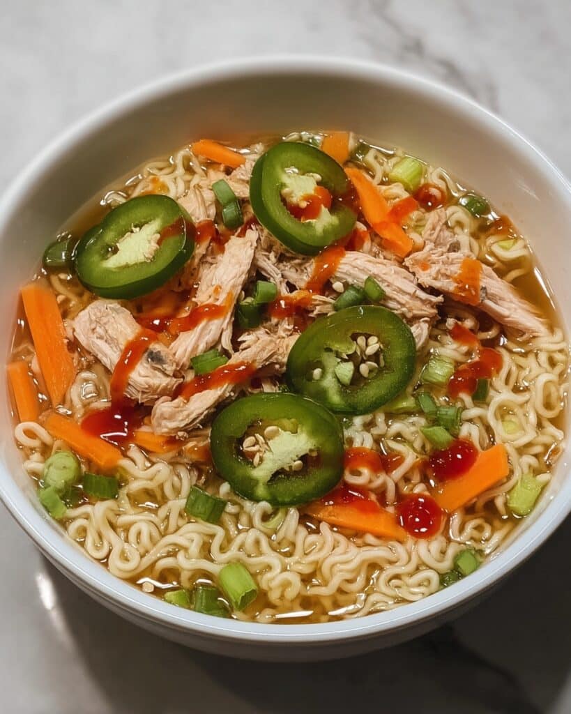 Aromatic Ginger Scallion Chicken Noodle Soup Recipe