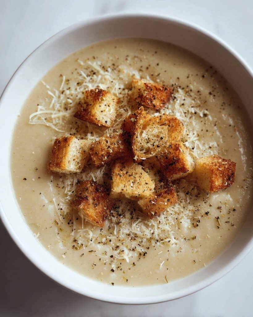 Cream of Garlic Soup Recipe