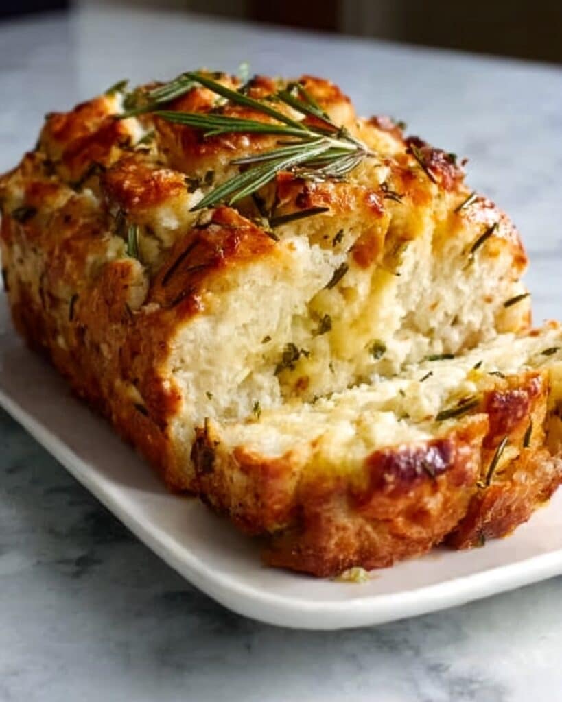 Rosemary Garlic Pull Apart Bread Recipe: Crispy & Golden Goodness! Recipe